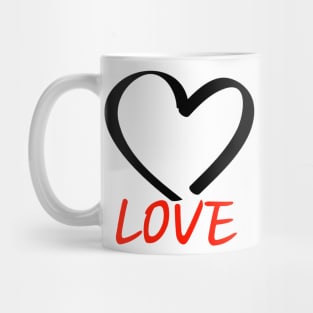 valentines day Tshirt Mug
